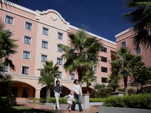 パームテラスホテル 中庭